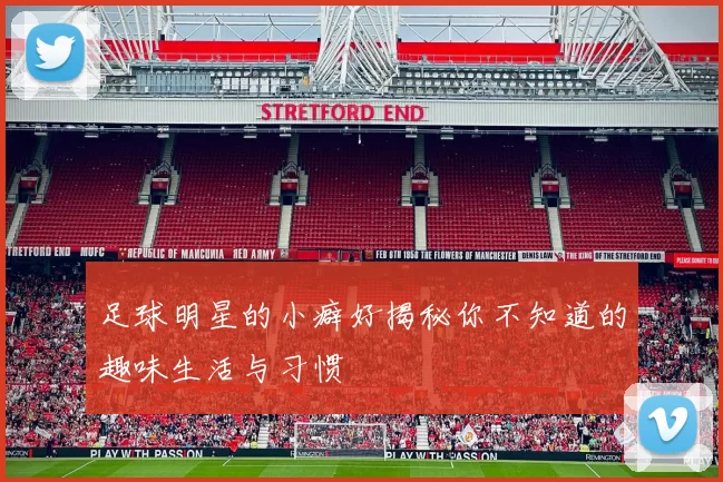 足球明星的小癖好揭秘你不知道的趣味生活与习惯
